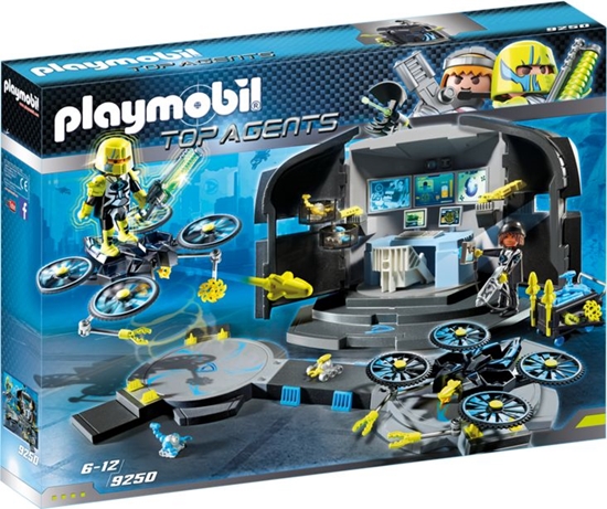 Изображение Playmobil Centrum dowodzenia Dr. Drone‘a (9250)