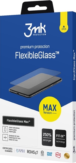 Picture of 3MK 3MK FlexibleGlass Max Sam A52/A52 5G czarny/black