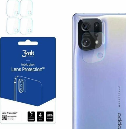 Attēls no 3MK 3MK Lens Protect Oppo Find X5 Ochrona na obiektyw aparatu 4szt