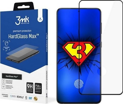 Изображение 3MK Szkło HardGlass Max FP do Galaxy S21+