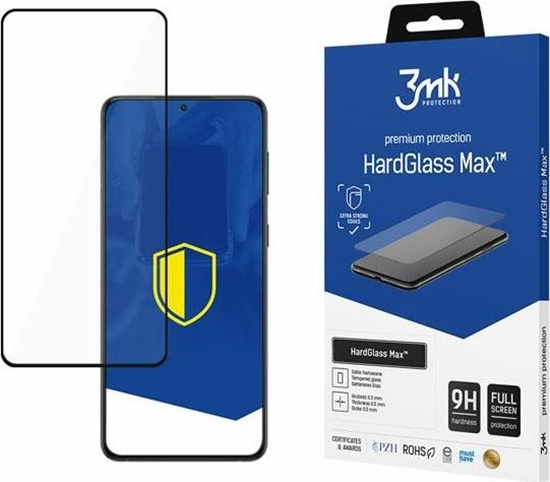 Изображение 3MK Szkło hartowane 3MK HardGlass Max Samsung Galaxy S22 czarne