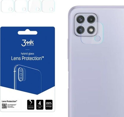 Picture of 3MK Szkło hybrydowe na obiektyw aparatu 3MK Lens Protection Samsung Galaxy A22 5G [4 PACK]