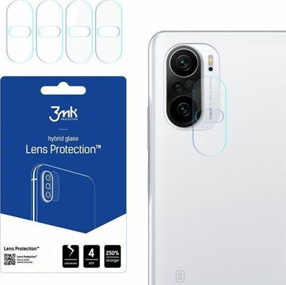 Attēls no 3MK Szkło hybrydowe na obiektyw aparatu 3MK Lens Protection Xiaomi Mi 11i 5G [4 PACK]