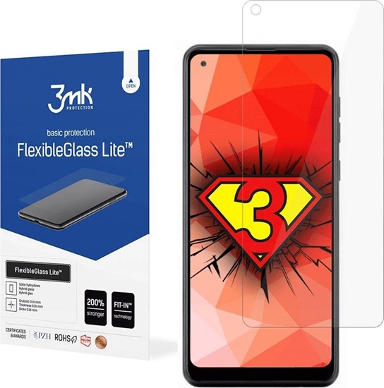 Picture of 3MK Szkło Hybrydowe XIAOMI REDMI 9 3mk Flexible Glass Lite cienkie (0.16mm)