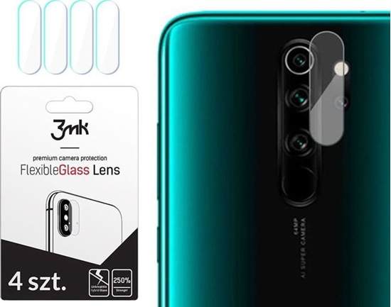 Изображение 3MK Szkło na aparat Redmi Note 8 Pro