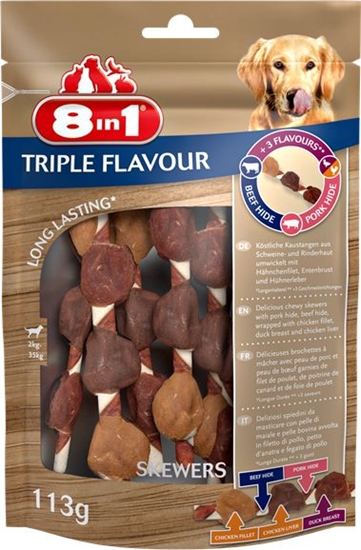 Изображение 8in1 8in1 Triple Flavour Skewers 6 szt.