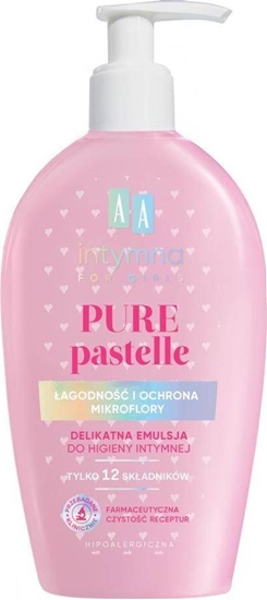 Picture of AA AA_Intymna For Girls Pure Pastelle delikatna emusja do higieny intymnej 300ml