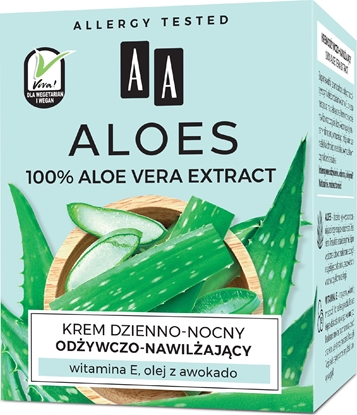 Изображение AA Aloes 100% Krem odżywczo nawilżający