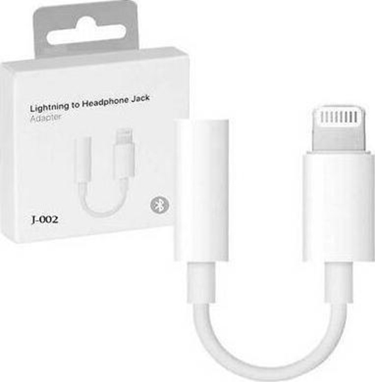 Picture of Adapter USB Lightning - Jack 3.5mm Biały  (25761)