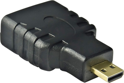 Изображение Adapter AV Akyga HDMI Micro - HDMI czarny (AK-AD-10)