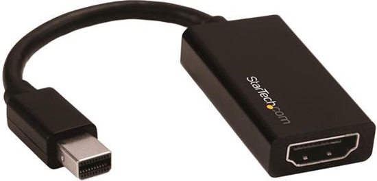 Изображение Adapter AV StarTech DisplayPort Mini - HDMI czarny (MDP2HD4K60S)