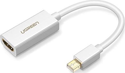 Picture of Adapter AV Ugreen DisplayPort Mini - HDMI biały (10460)