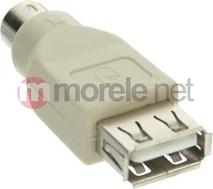 Attēls no Adapter USB InLine 33103 USB - PS/2 Biały  (33103)