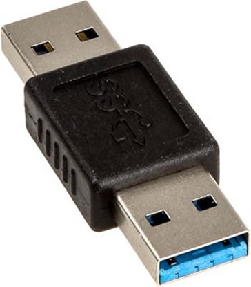Attēls no Adapter USB InLine USB - USB Czarny  (35300T)