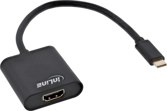 Изображение Adapter USB InLine USB-C - HDMI Czarny  (64101B)