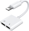 Attēls no Adapter USB Joyroom S-Y104 Lightning - Lightning x2 Biały  (6956116718985)