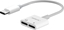 Picture of Adapter USB Somostel SMS-BZ06 USB-C - Jack 3.5mm + USB-C Biały  (28857)