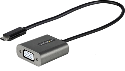 Attēls no Adapter USB StarTech USB - VGA Szary  (CDP2VGAEC)