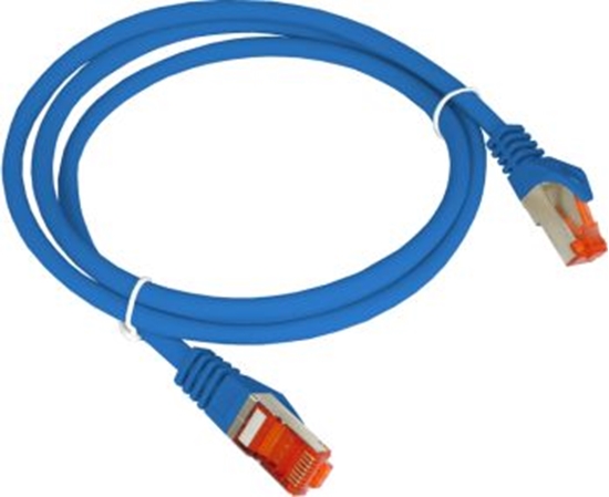 Изображение Alantec Patch-cord F/UTP kat.6 PVC 2.0m niebieski ALANTEC