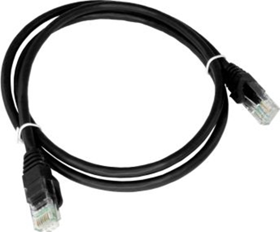 Picture of Alantec Patch-cord U/UTP kat.5e PVC 0.25m czarny