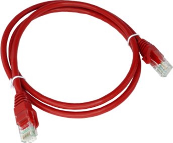 Picture of Alantec Patch-cord U/UTP kat.5e PVC 0.25m czerwony ALANTEC