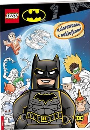 Picture of Ameet Lego Batman Kolorowanka z naklejkami NA-6450