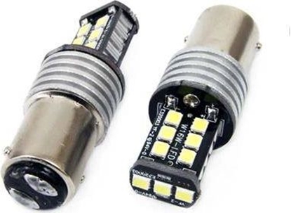 Picture of AMiO LED CANBUS 15SMD 2835 7,5W 1157 (P21/5W) White 12V/24V