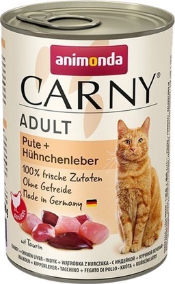 Attēls no Animonda ANIMONDA KOT 400g CARNY INDYK WĄTRÓBKA puszka /6