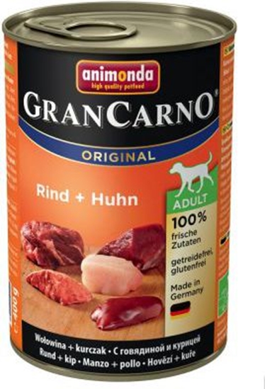 Picture of Animonda GranCarno Original Adult Wołowina z kurczakiem 400g