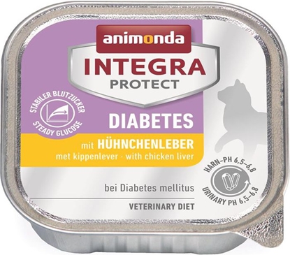 Picture of Animonda INTEGRA KOT 100G PROTECT DIABETES WĄTRÓBKA KURCZAK/CUKRZYCA