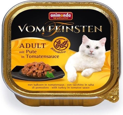 Picture of Animonda vom Feinsten Adult NoGrain Łosoś w sosie ziołowym 100g