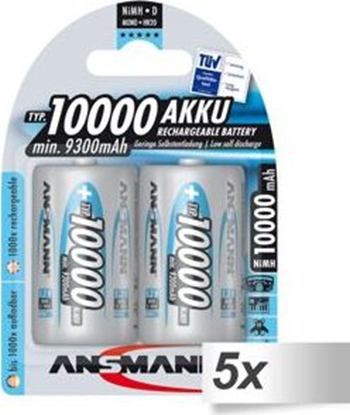 Picture of Ansmann Akumulator D / R20 9300mAh 5 szt.