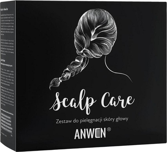 Picture of Anwen ANWEN_SET Scalp Care zestaw do pielęgnacji skóry głowy Grow Me Tender ziołowa wcierka rozgrzewająca 150ml + Darling Clementine serum do pilęgnacji skóry głowy 150ml