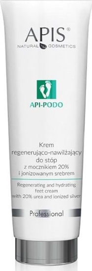 Picture of APIS APIS Api-Podo krem regenerująco-nawilżający do stóp z mocznikiem 20% i jonizowanym srebrem 100ml