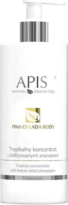 Attēls no APIS APIS_Pina Colada Body Tropical Concentrate tropikalny koncentrat z liofilizowanymi ananasami 500ml