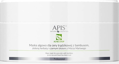 Picture of APIS Maska algowa dla cery trądzikowej z bambusem, zieloną herbatą, 100g