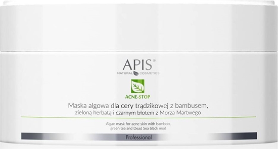 Picture of APIS Maska algowa dla cery trądzikowej z bambusem, zieloną herbatą, 100g