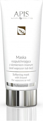 Picture of APIS Professional Maska rozpulchniająca z siemieniem lnianym 200 ml