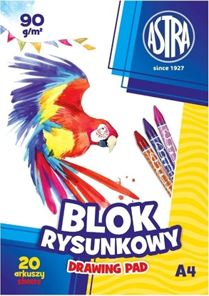 Изображение Astra Blok rysunkowy A4 20k biały 10szt.