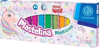 Изображение Astra Plastelina ASTRA Jednorożec 12 kolorów Astra