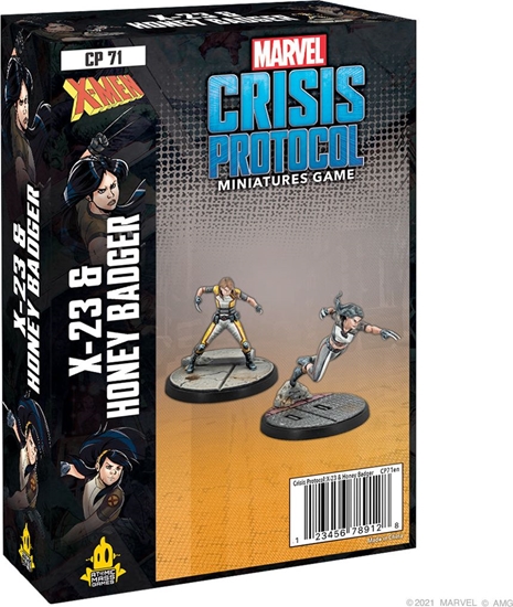 Picture of Atomic Mass Games Dodatek do gry Marvel: Crisis Protocol - X-23 & Honey Badger