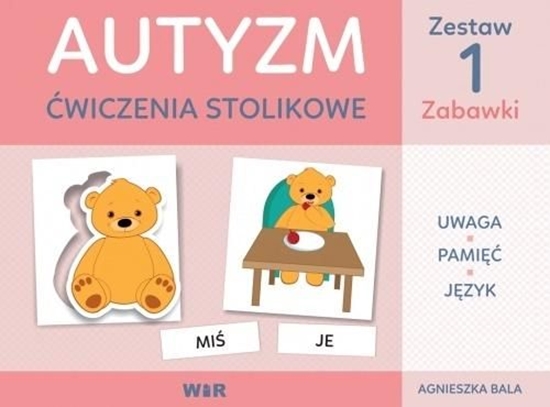 Picture of Autyzm - ćwiczenia stolikowe Zestaw1 zabawki