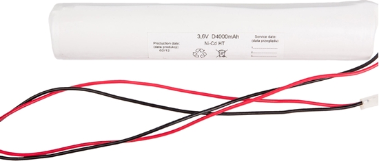 Изображение AWEX Akumulator 3.6V 4000mAh D niklowo-kadmowy NiCd3,6V 4,0Ah (5902288992495)