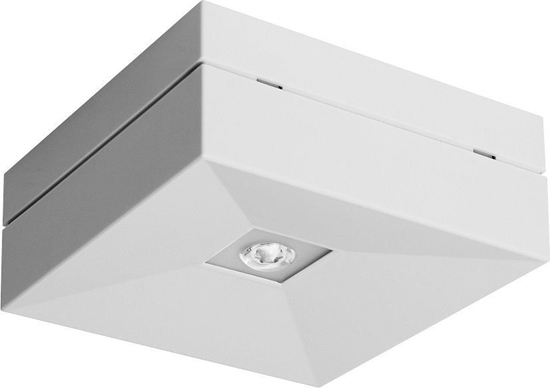 Изображение AWEX Oprawa awaryjna LOVATO II LED 3W (opt. road) 340lm 1h jednozadaniowa biała LV2R/3W/CSE/X/WH - LV2R/3W/CSE/X/WH