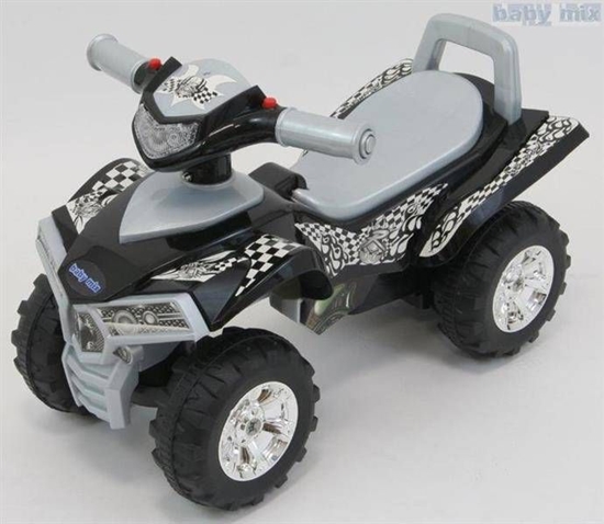 Изображение Baby Mix Jeździk Quad z dźwiękiem szary