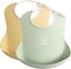 Изображение BabyBjorn Śliniak Soft Bibs Powder Yellow/Powder Green 2 szt.