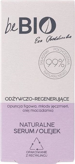 Picture of bebio Naturalne serum/olejek do twarzy odżywczo-regenerujące 30ml