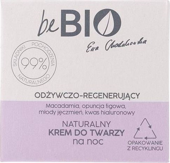 Picture of bebio Naturalny krem do twarzy na noc odżywczo-regenerujący 50ml