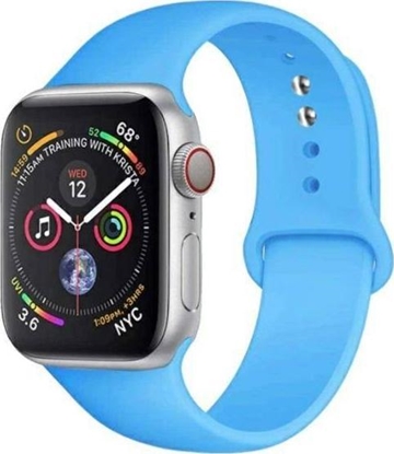 Picture of Beline Beline pasek Apple Watch Silicone 42/44/45mm blue colour