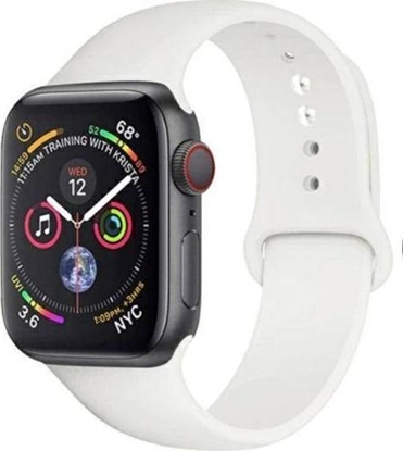 Изображение Beline Beline pasek Apple Watch Silicone 42/44/45mm white colour